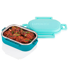 Insulated Testy Stainless Steel Leakproof Lunch Box With Spoon (1 Set) the24kgal