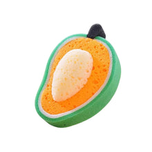 Multipurpose Mango Dish Sponge: Cleans Kitchen & Bath (Soft & Durable, 1 Pc) the24kgal