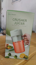 Portable Crusher Juicer With Handle & Straw, USB Rechargeable Multi Blades (420 ML) the24kgal