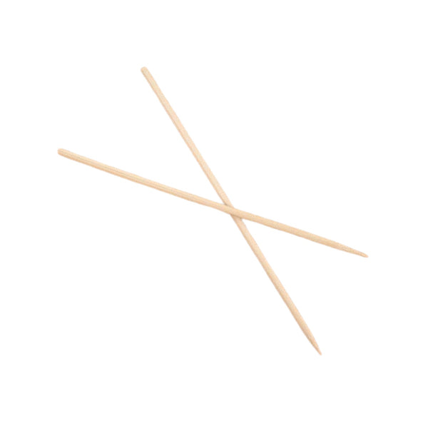 Camping Wooden Color Bamboo BBQ Skewers – 20cm Barbecue Shish Kabob Sticks for Fruit, Meat, Party & More (Pack of Skewers) the24kgal