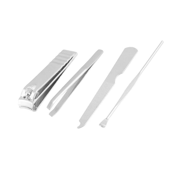 4-in-1 Nail Clipper Kit: Stainless Steel Tools, Manicure Set (Travel Case) the24kgal