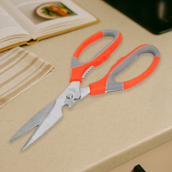 SpaceMulti-Function Kitchen Scissors for Veggies, Meat & Seafood with Bottle Opener the24kgal