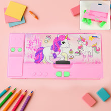 Multi Purpose Gadget Jumbo Pencil Box Compass With Calculator Jumbo 2 Side Slot Geometry Box Compass Use School , Traveling & Studio the24kgal