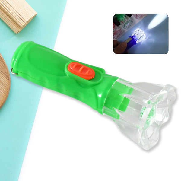 Small Plastic LED Torch – Cute & Handy Pocket Flashlight for Kids (1 Pc) the24kgal