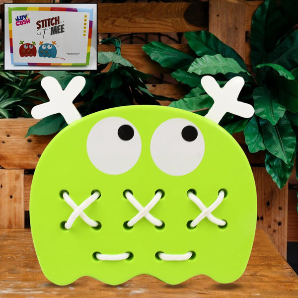 Stitch Mee Puzzle Toy, A Stitch of Many Styles Playable Game, Brain Games, Learning Game, Birthday Gift for kid's (1 Pc) the24kgal