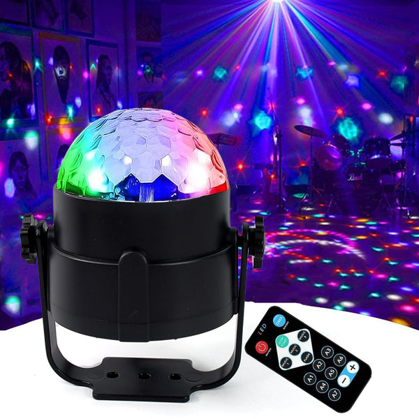 Party Lights, DJ Stage Light Disco Ball Light USB Charging Party Stage Lamp Party Light for Home Bar Car Wedding Holiday Party, Party Gift Kids Birthday the24kgal