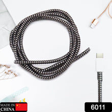 Metallic Cable Protector for Cords & Headphones (Spiral Wrap) the24kgal