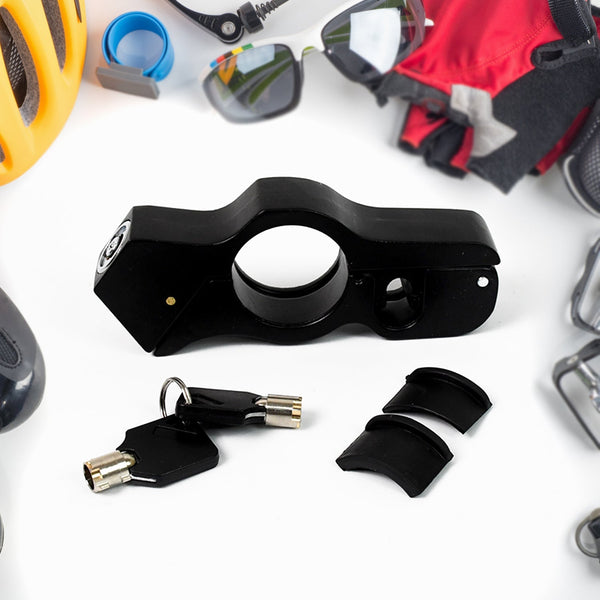Motorcycle Grip Lock Universal Motorcycle Handlebar Throttle Grip Security Lock the24kgal