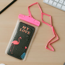 Mobile Cover Pouch Transparent Waterproof Sealed Plastic Smartphone Protective Pouch Cover/Bag for All Mobile Phones the24kgal