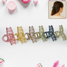 Plastic Hair Clamp Grip, Simple Matte Hair Barrette Clamp (1 Pc) the24kgal
