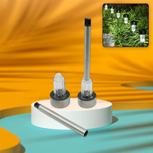 Solar LED Spike Lights for Garden & Pathway Decor (2 Pc Set) the24kgal