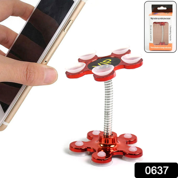 Phone Holder Car & Mount Sucker Stand vip stand (Multicolored With Box)) the24kgal