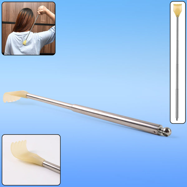 Telescopic Back Scratcher with Plastic Claw (1 Pc) the24kgal