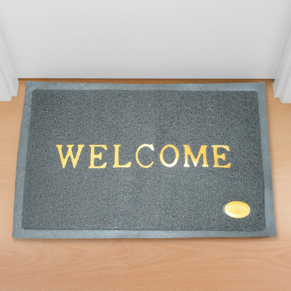 Welcome Door Mat for Home Entrance Outdoor Mat Anti Slip Heavy Duty and Waterproof | Easy to Clean for Entry For Bedroom, Living Room (23x15 Inch) the24kgal
