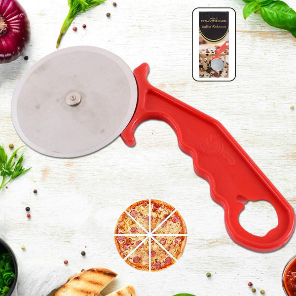 Stainless Steel Pizza Cutter / Pastry Cutter / Sandwiches Cutter the24kgal