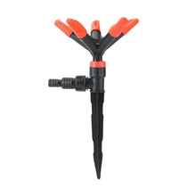 Automatic Garden Sprinkler 360 Degree Rotating Adjustable 5 Arm (1 Pc) the24kgal