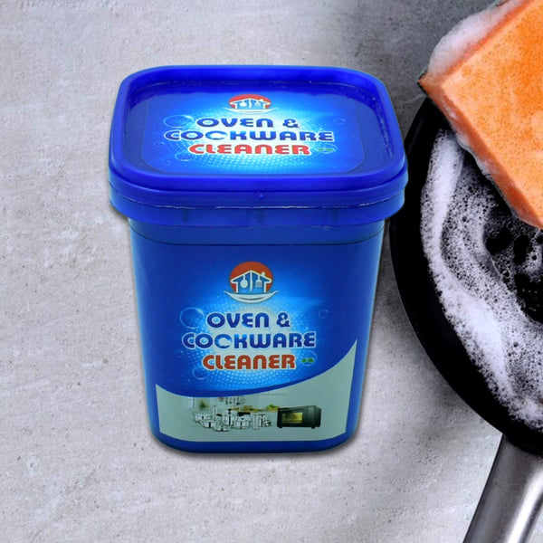 Universal Oven & Cookware Cleaner Powder – Stainless Steel, Pot Stain & Rust Remover the24kgal