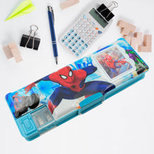Cartoon Multi-functional Geometry Box with Calculator & Double Sharpener the24kgal