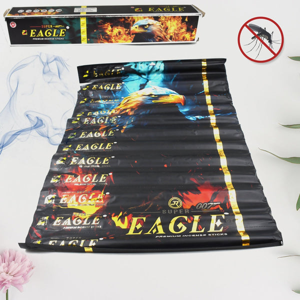 Mosquito Agarbatti Stick, Mosquito Agarbatti 1 Box (12 Packet / 120 Sticks) (Incense Stick) the24kgal