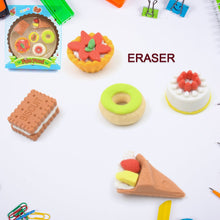 3D Fast Food Erasers Set, Cute Mini Colorful Erasers for Kids Gift & School (5 Pcs) the24kgal