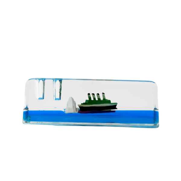 Car Interior Dashboard Decoration Floating Water Cruiser Ship (1 Pc) the24kgal