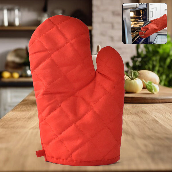 Heat Resistant Non-Slip Oven Mitts / Gloves (1pc) the24kgal