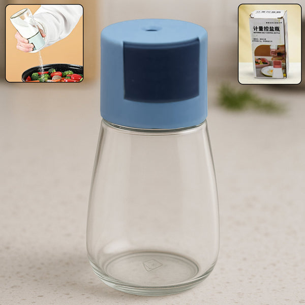 Glass Salt Dispenser for Cooking with 0.5g Precision (1 Pc) the24kgal