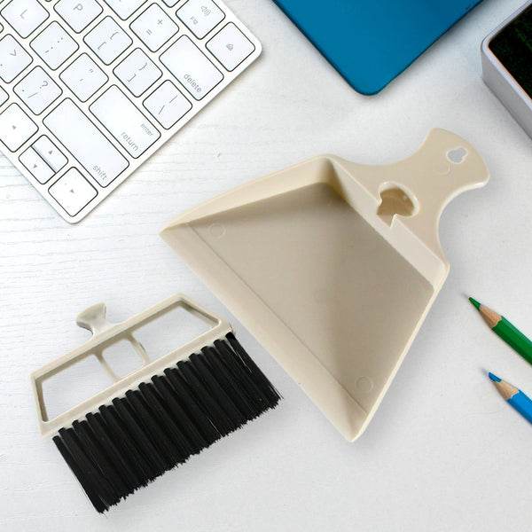 Dustpan Supdi with Brush, Dustpan For Car Office Desk, Wardrobe, Dinning Table, laptop, Keyboard Cleaning, Multipurpose Cleaning , Supdi the24kgal