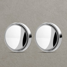 360DEGREE BLIND SPOT ROUND WIDE ANGLE ADJUSTABLE CONVEX REAR VIEW MIRROR - PACK OF 2 the24kgal