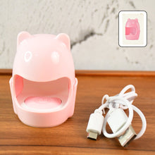 Mini LED Nail Dryer – USB Rechargeable Nail Polish Curing Lamp (1 Pc) the24kgal