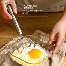 Dough Whisk, Premium Stainless Steel Dutch Whisk, Dough Hand Mixer Artisan Blender For Egg, Bread, Cake, Pastry, Pizza Dough - Perfect Baking Tools, Whisking, Tirring Kitchen Tools (1 Pc) the24kgal