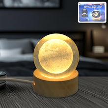 3D Crystal Ball lamps With Base (1 Pc / Mix Design) the24kgal