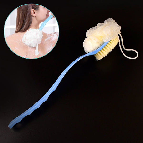 2in1 Bath Brush With Long Handle the24kgal
