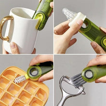 3-in-1 Multifunctional Bottle & Cup Cleaning Brush – Lid & Cover Scrubber for Kitchen (1 Pc) the24kgal
