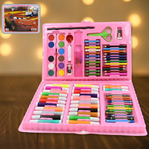 17978 Art Set Kids Art Supplies Coloring Case Kit Painting & Drawing Sets for Kids Boys Girls Gifts Toys Age 4 & Above - Mix Colors, Kids Colorful Bag (86 Pcs Set) the24kgal