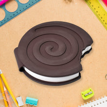 ROUND CHOCOLATE DIARY NOTEBOOKS ORIGINAL SMELL WRITING PRACTICE BOOK ( 1PC / BOOK) the24kgal