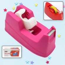 Plastic Tape Dispenser Cutter for Home Office use, Tape Dispenser for Stationary, Tape Cutter Packaging Tape (1 pc / 631 Gm) the24kgal