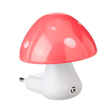 Automatic Night Sensor Mushroom Lamp (0.2 watt, Multicolour) the24kgal
