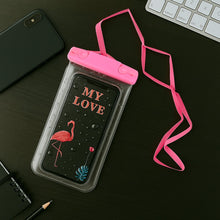 Mobile Cover Pouch Transparent Waterproof Sealed Plastic Smartphone Protective Pouch Cover/Bag for All Mobile Phones the24kgal