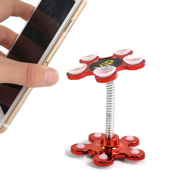 Phone Holder Car & Mount Sucker Stand vip stand (Multicolored With Box)) the24kgal
