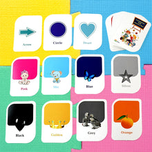 Kidkraft Early Learner 32-Piece Color & Shape Flashcard Set the24kgal