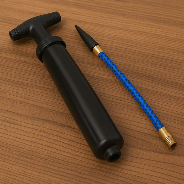 Portable Air Ball Inflatable Kit With PIN Plastic & Metal (1 Pc With Pin) the24kgal