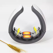 6 Heads Smart Electric Neck and Back Pulse Massager Wireless (1 Pc) the24kgal