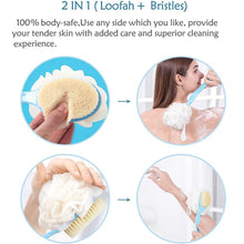 2in1 Bath Brush With Long Handle the24kgal