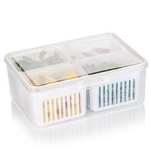 Fridge Storage Box – Freezer & Kitchen Organizer for Vegetables & Food (1 Pc) the24kgal