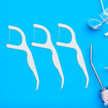 2 In 1 Tooth Picks Flosses, Portable Toothpicks, Resealable Oral Care Dental Flosser, Easy Storage Dental Pick for Fresh Breath and Healthy (300 Pcs Set) the24kgal