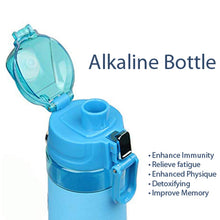 Alkaline Water Bottle, with Food Grade Plastic, Stylish and Portable (Particulates not included) the24kgal