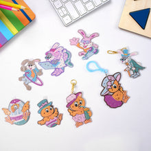 Cartoon Painting Keychain Craft Kit the24kgal