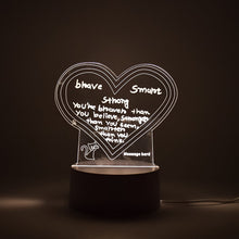 Creative Visualization Lamp 3D Acrylic Decorative Lamp With Pen the24kgal