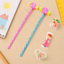 Fun Candy Design Pencil Set with Accessories Set (1 Set ) the24kgal